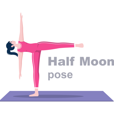 Half Moon Pose